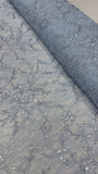 French Lace - Powder Blue