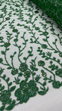 Vintage Lace - Forest Green
