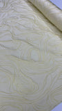 Brocade - Yellow Swirl