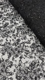 French Lace Beaded - Black