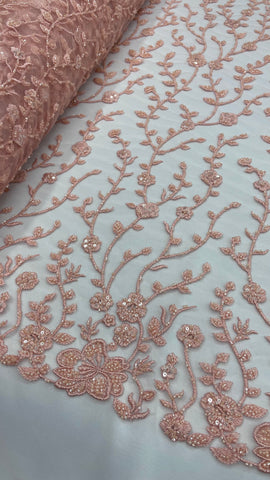 Vintage Lace - Coral