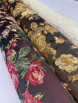 Brocade - Wild Rose Copper Leaf