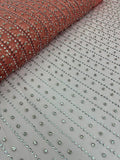 Beaded Crystals - Salmon Pink