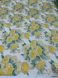 Brocade - Organdy Rose Yellow