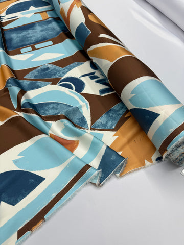 Satin Prints  - Cosmo Seaside