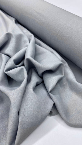 Linen Rayon - Silver Grey