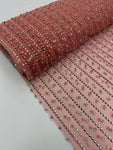 Beaded Crystals - Salmon Pink