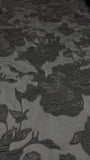 Brocade - Organdy Rose Black