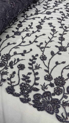 Vintage Lace - Purple Sage