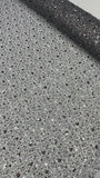 Hollywood Sequins - Charcoal Grey