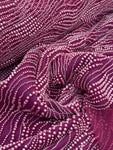 Pearl Beaded -Magenta