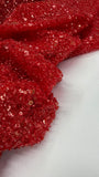 Fully Beaded Lace 2026 - Scarlet Red