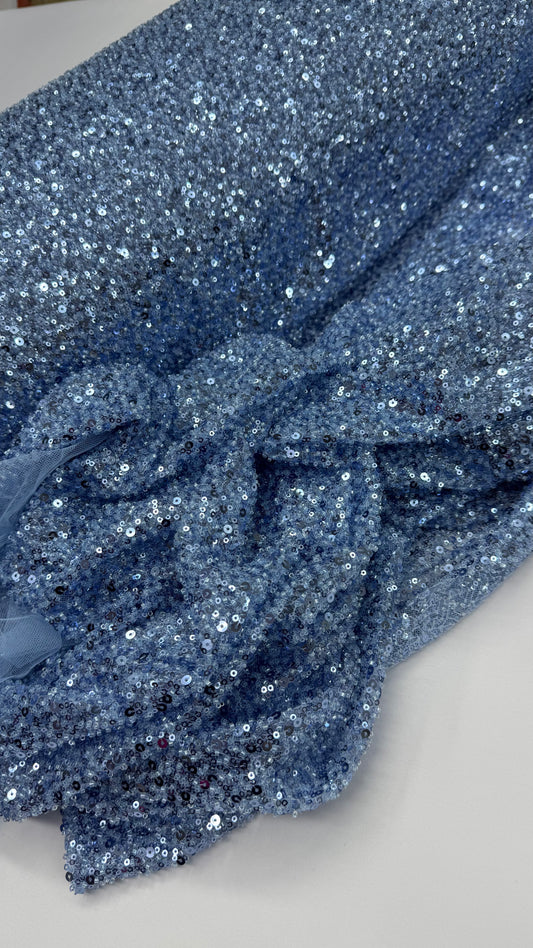 Fully Beaded Lace 2026 - Sky Blue
