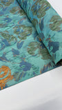 Brocade - Scarlet Turquoise