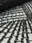 Beaded Lace Special - Web Black