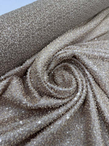 Fully Beaded Lace 2025 - Cream Nude