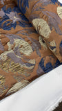 Brocade - Scarlet Brown