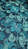 Brocade - Scarlet Aqua