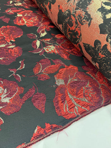 Brocade - Rose Garden Scarlet
