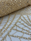 Beaded Lace Special - Web Champagne