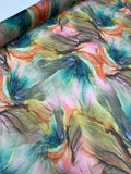 Organdy Printed - Marble Multi