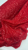 Fully Beaded Lace 2026 - Scarlet Red