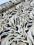 Satin Prints  - Zebra Cream Beige