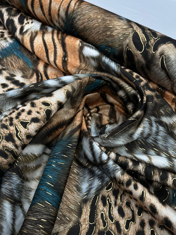 Satin Prints - Yoryu Leopard
