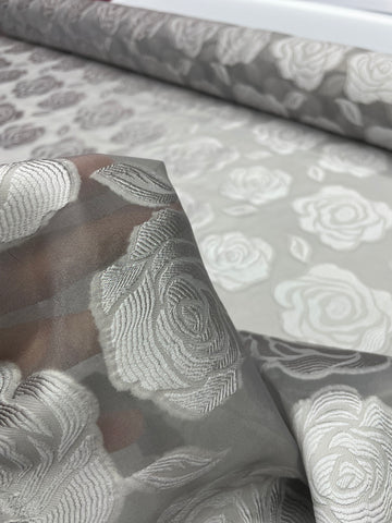Brocade - Organdy Rose Grey