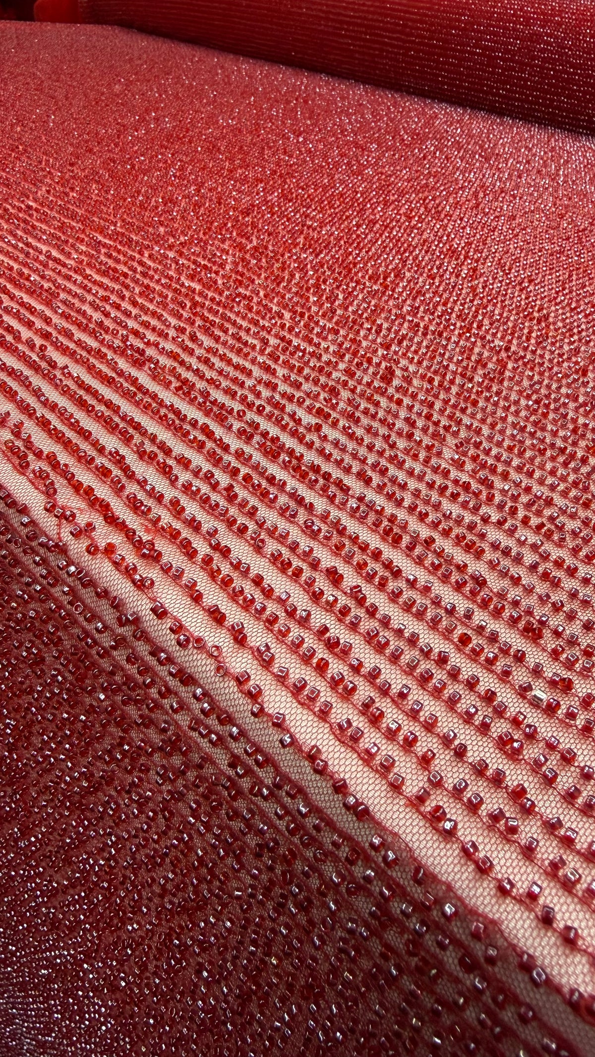 Luxe Sequins Red
