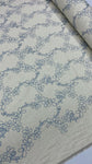 Linen Rayon Embroidery- Dusty Blue A