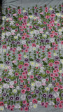 Floral Embroidery - Springfield Black