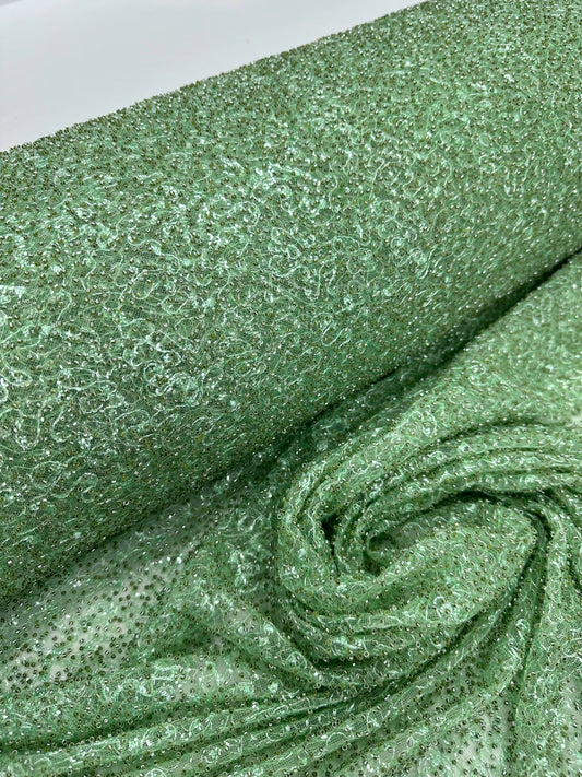 Fully Beaded - Mint Sage