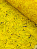 Ruffled Tulle Frill - Yellow