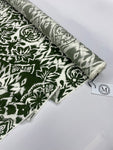 Viscose Woven - Damask Olive