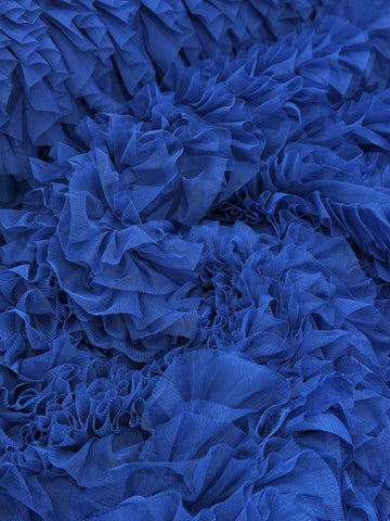 Ruffled Tulle - Royal