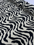 Airflow Prints - Zebra Lines Black