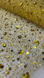 Hollywood Sequins - Yellow
