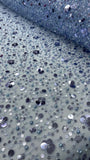 Hollywood Sequins - sky Blue