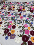 Floral Embroidery - Multi Flora