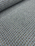 Tweed Collection 2026 - Houndstooth Blue Multi