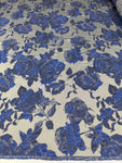 Brocade - Rose Garden Cobalt