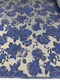 Brocade - Rose Garden Cobalt