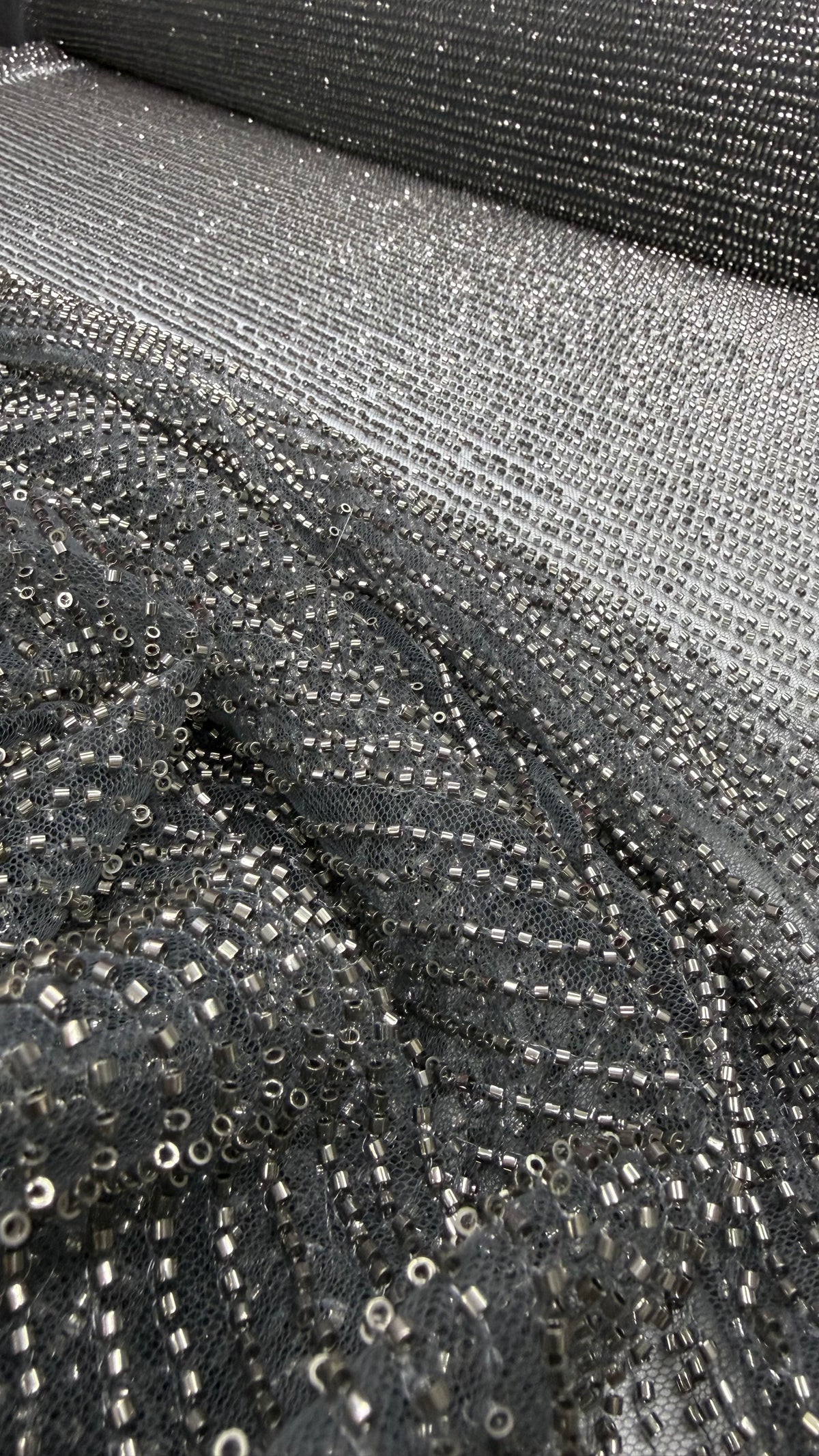 Luxe Sequins Grey