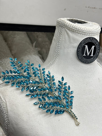 Crystal Appliqué - Sea Turq