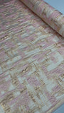 Brocade - Blush Pink Metallic