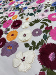 Floral Embroidery - Multi Flora
