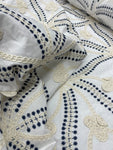 Cotton Embroidery Lace - Santorini