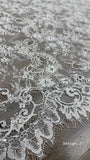 Chantilly Beaded Bridal - Off White Design 3