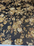 Brocade - Wild Rose Copper Leaf